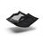 Bugaboo Fox underseat basket BLACK - Thumbnail Slide 1 of 1