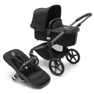 Refurbished Bugaboo Fox 5 complete GRAPHITE/MIDNIGHT BLACK-MIDNIGHT BLACK