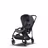 Bugaboo Bee 5 seat stroller steel blue sun canopy, grey melange fabrics, black base - Thumbnail Slide 5 of 6