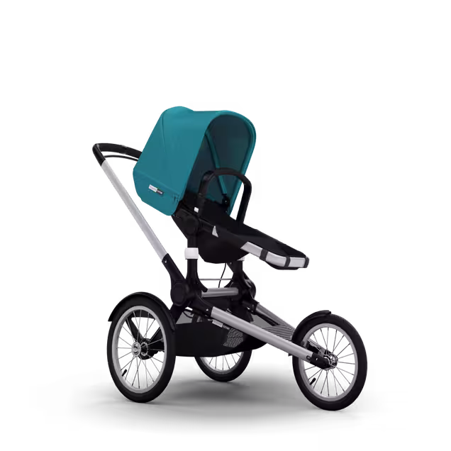 Bugaboo Runner sun canopy PETROL BLUE (ext) - Main Image Slide 4 of 16