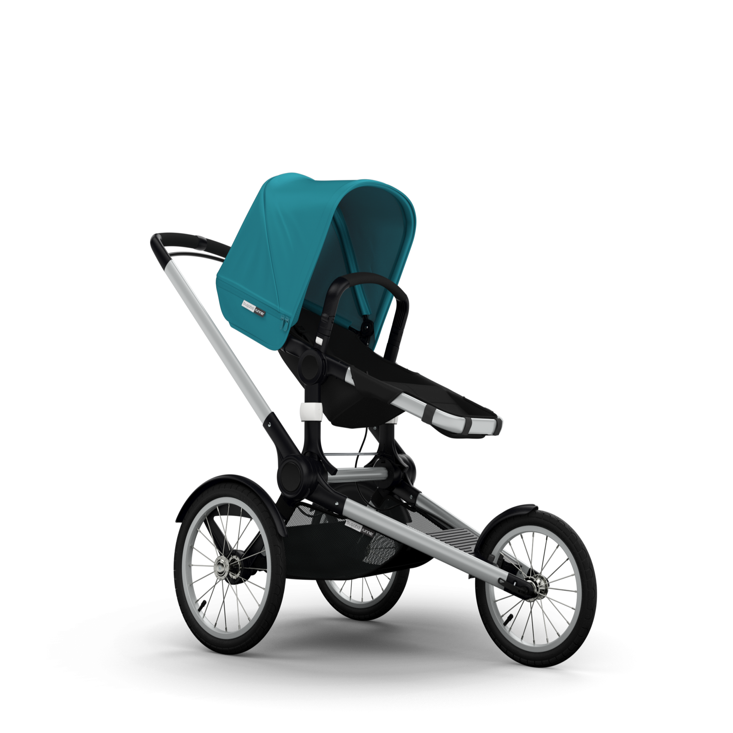 Bugaboo Runner sun canopy PETROL BLUE (ext) - Thumbnail Slide 4 of 16