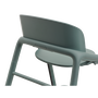Back of the Bugaboo Giraffe chair in blue. - Thumbnail Modal Image Slide 3 of 6