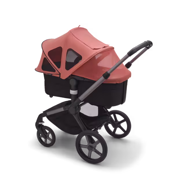 Bugaboo Fox/Cameleon3/Lynx breezy sun canopy v2 SUNRISE RED - Main Image Slide 5 of 7