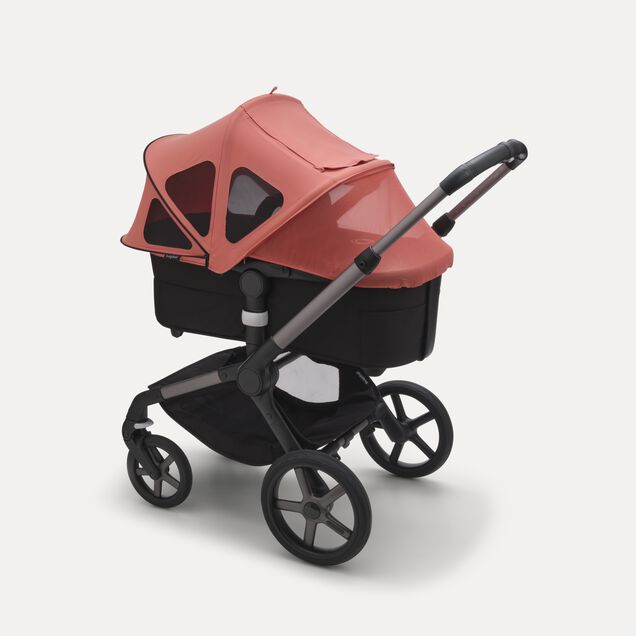 Bugaboo Fox/Cameleon3/Lynx breezy sun canopy v2 SUNRISE RED - Main Image Slide 5 of 7