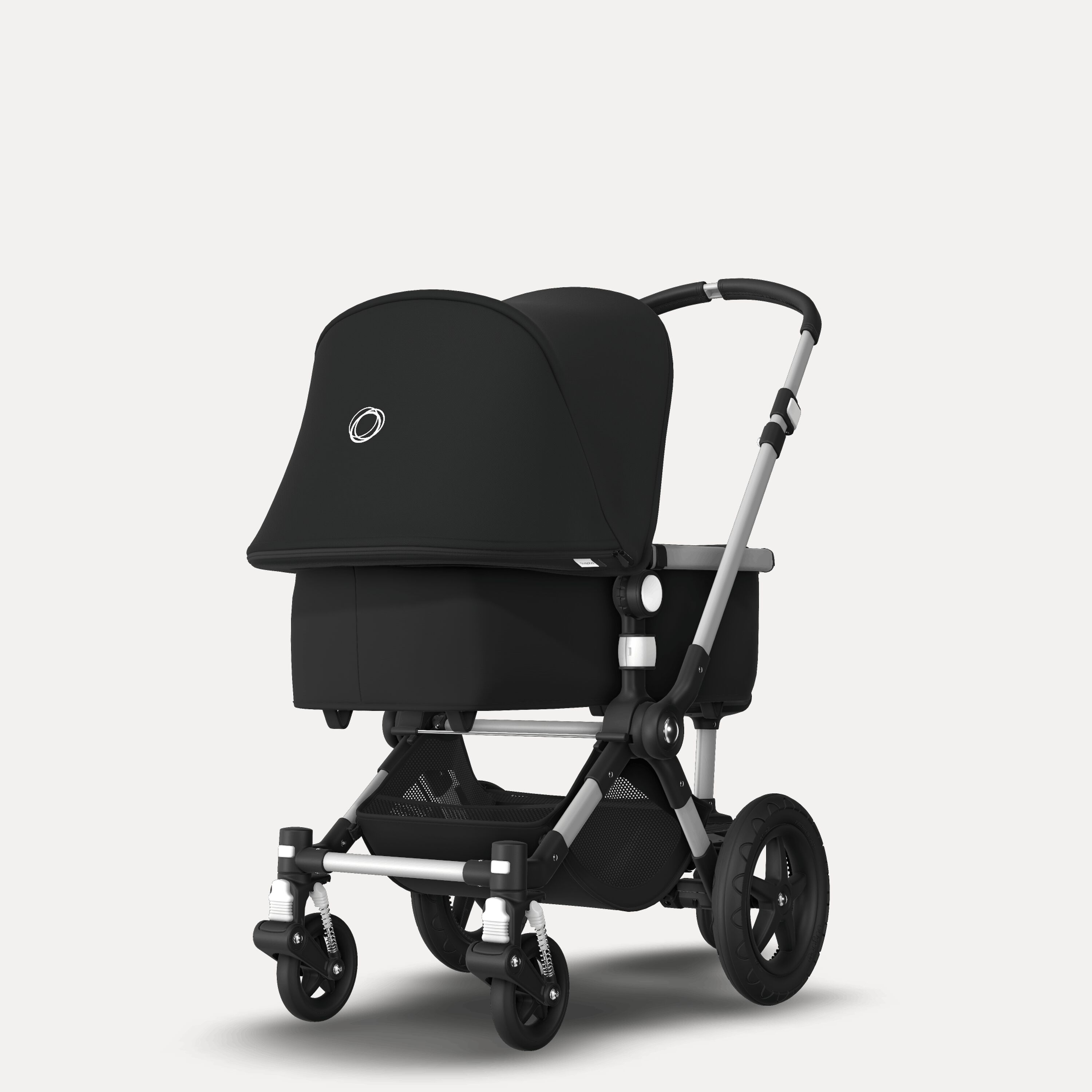 Bugaboo Cameleon 3 Plus sit and stand pushchair black sun canopy, black fabrics, aluminium base - Main Modal Image Slide 5 of 6