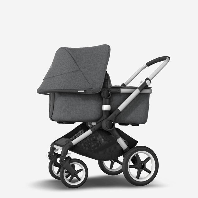 Refurbished Bugaboo Fox2 complete ALU/GREY MELANGE-GREY MELANGE - Main Image Slide 3 of 10