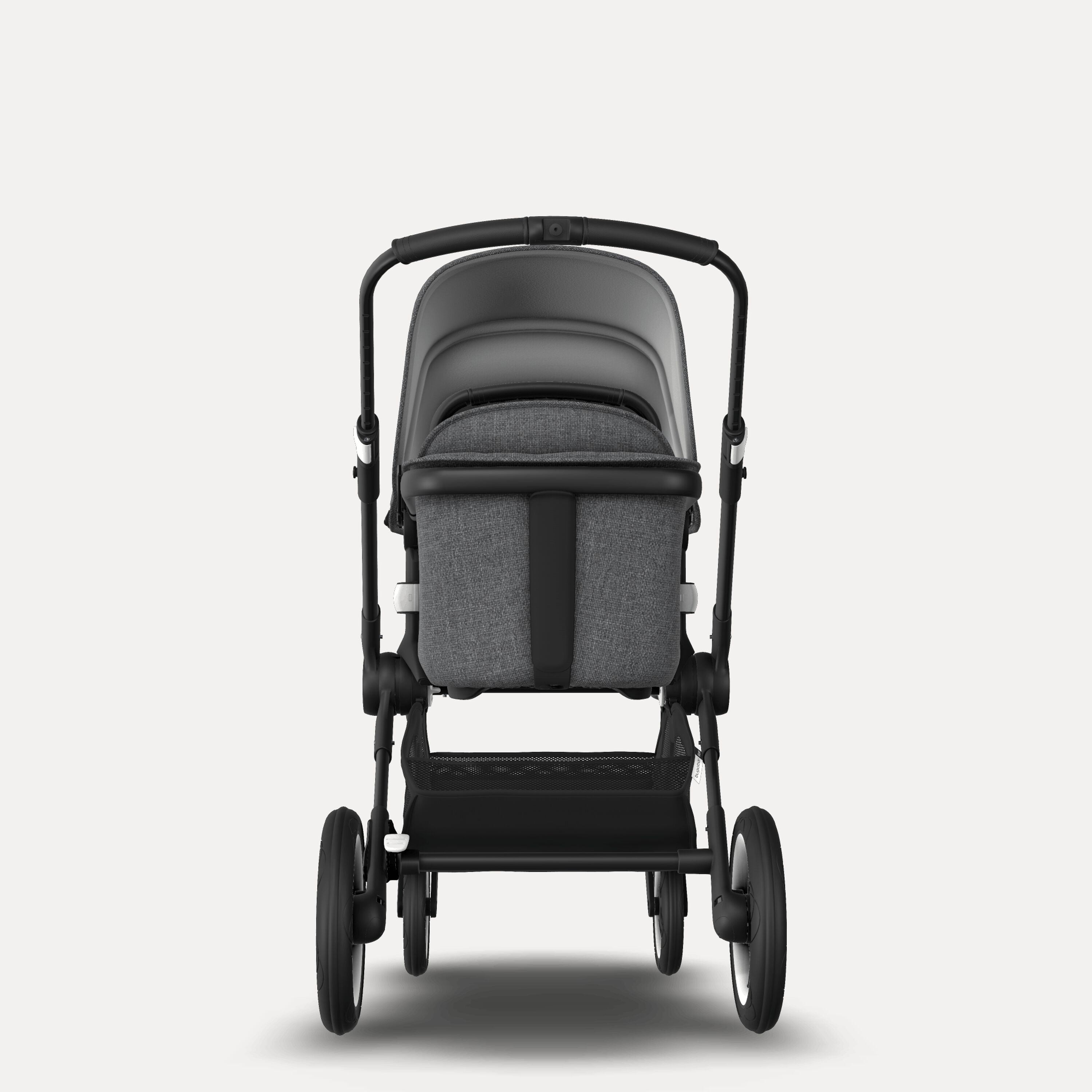 EU - Bugaboo Fox stroller bundle black grey melange - Main Modal Image Slide 3 of 6