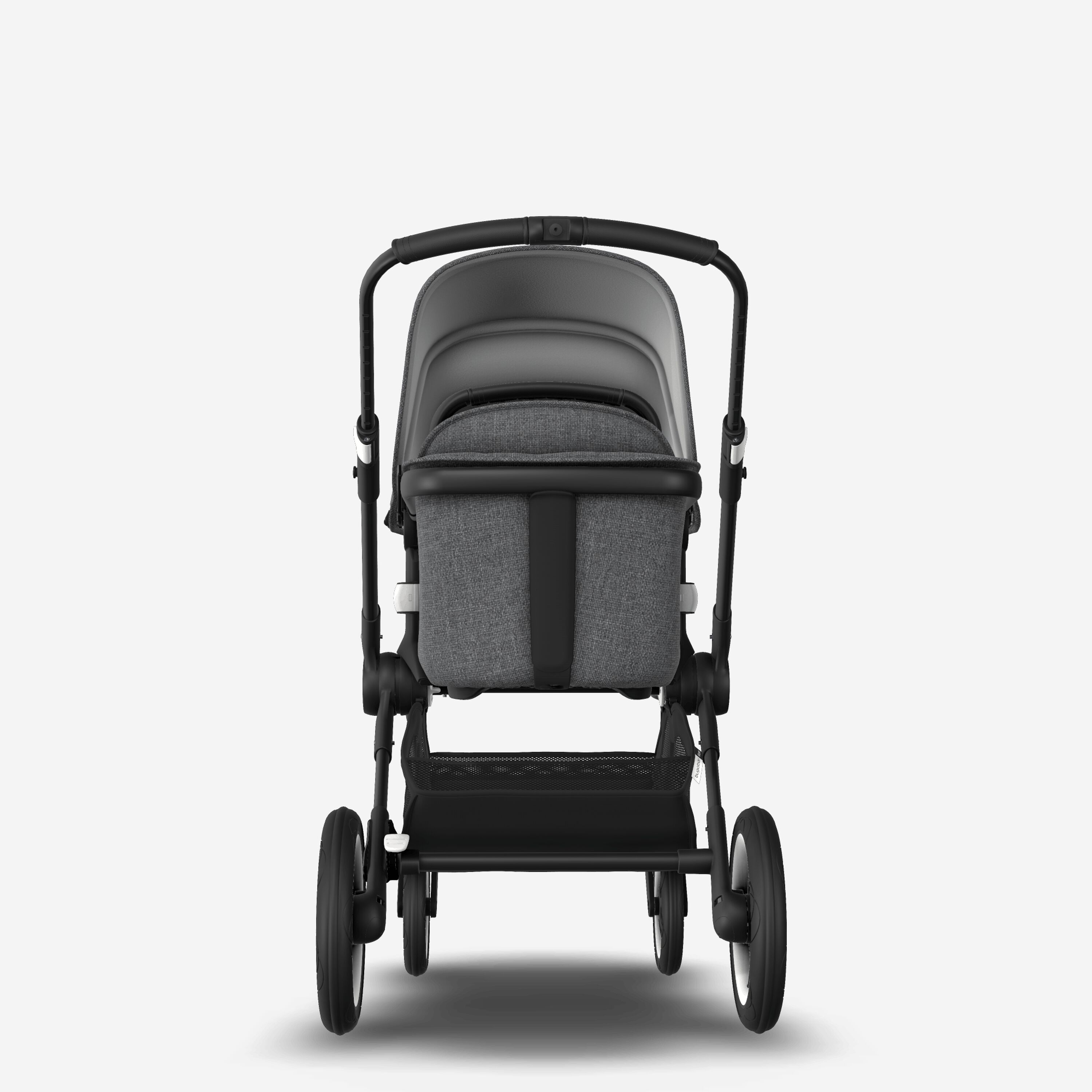 EU - Bugaboo Fox stroller bundle black grey melange - Main Modal Image Slide 3 of 6