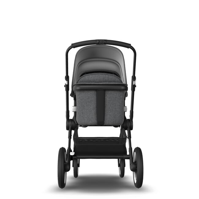 EU - Bugaboo Fox stroller bundle black grey melange - Main Image Slide 3 of 6