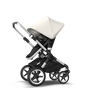 EU - Bugaboo Fox stroller bundle alu black fresh white