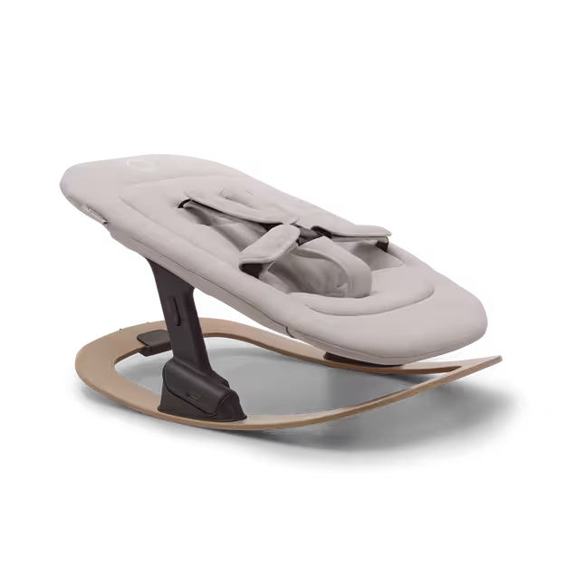 Bugaboo Giraffe white newborn set on the rocker frame. - Main Image Slide 4 of 6