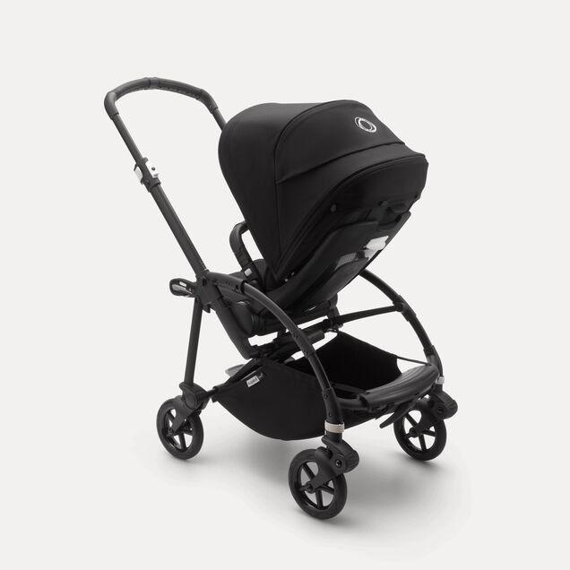 PP Bugaboo Bee 6 2-in-1 stroller black sun canopy, black fabrics, black base - Main Image Slide 4 of 5