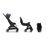 Bugaboo Butterfly travel stroller black base, midnight black fabrics, midnight black sun canopy - Thumbnail Slide 6 of 13