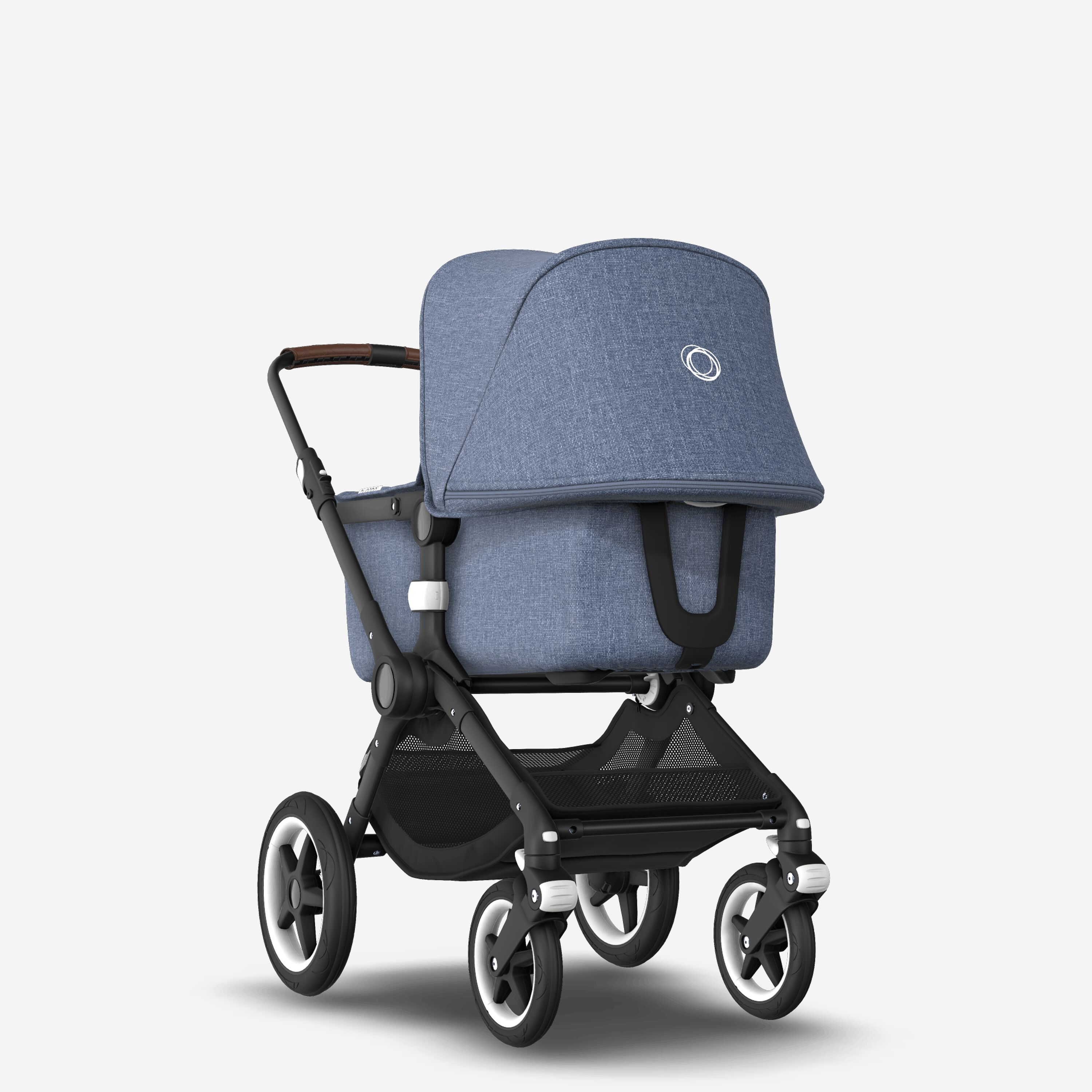 ASIA - Bugaboo Fox stroller bundle Black blue melange - Main Modal Image Slide 1 of 6