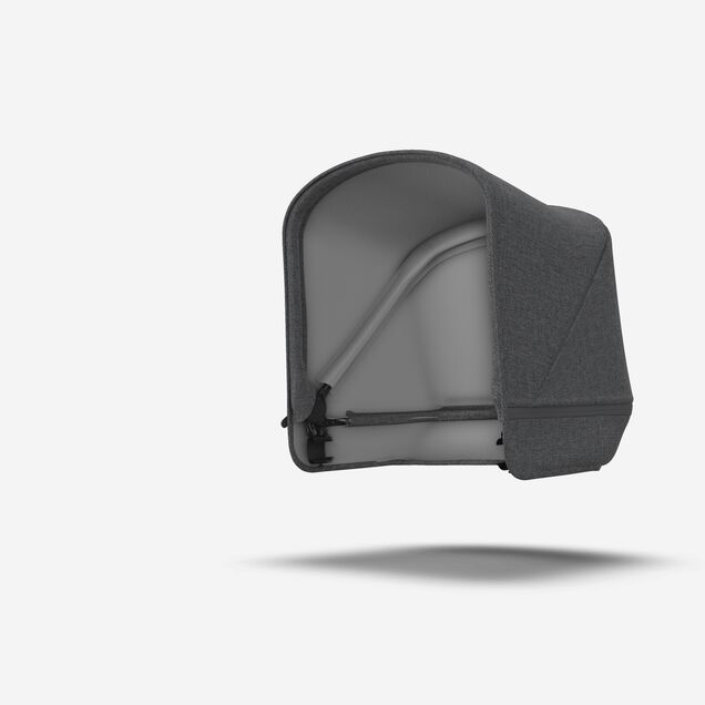 Bugaboo Donkey2 sun canopy GREY MELANGE - Main Image Slide 4 of 6