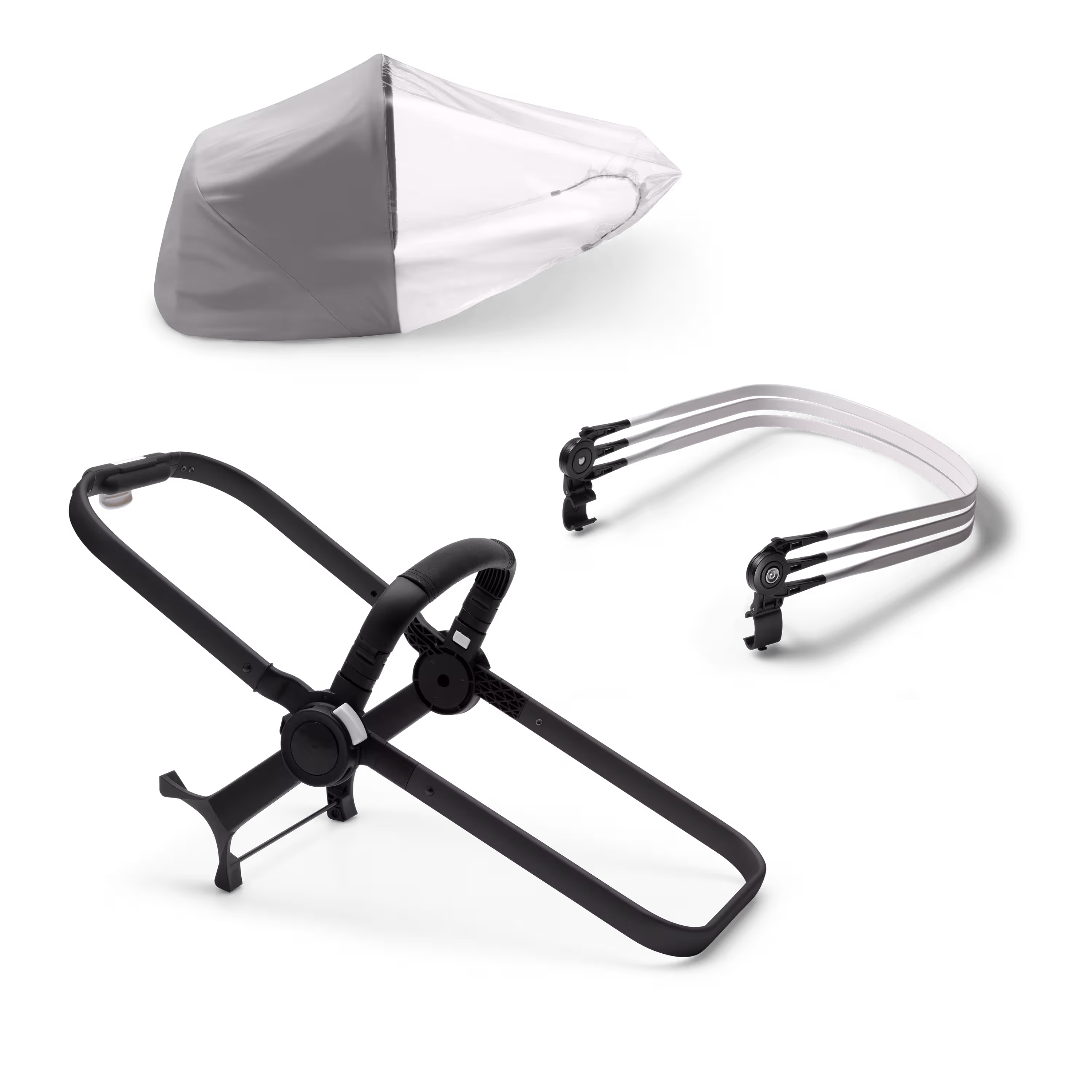 Refurbished Bugaboo donkey3 duo extension set base BLACK - Main Modal Image Slide 1 of 1