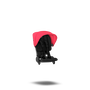 Refurbished Bugaboo Ant style set complete BLACK-NEON RED - Thumbnail Slide 1 van 7