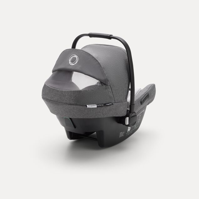 Bugaboo Bee 5 travel system grey melange sun canopy, grey melange fabrics, aluminium base - Main Image Slide 15 of 18