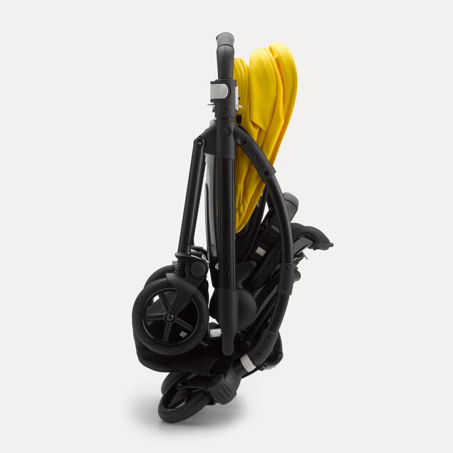 US - B6 bassinet stroller bundle black, black, lemon yellow - Main Image Slide 7 of 15