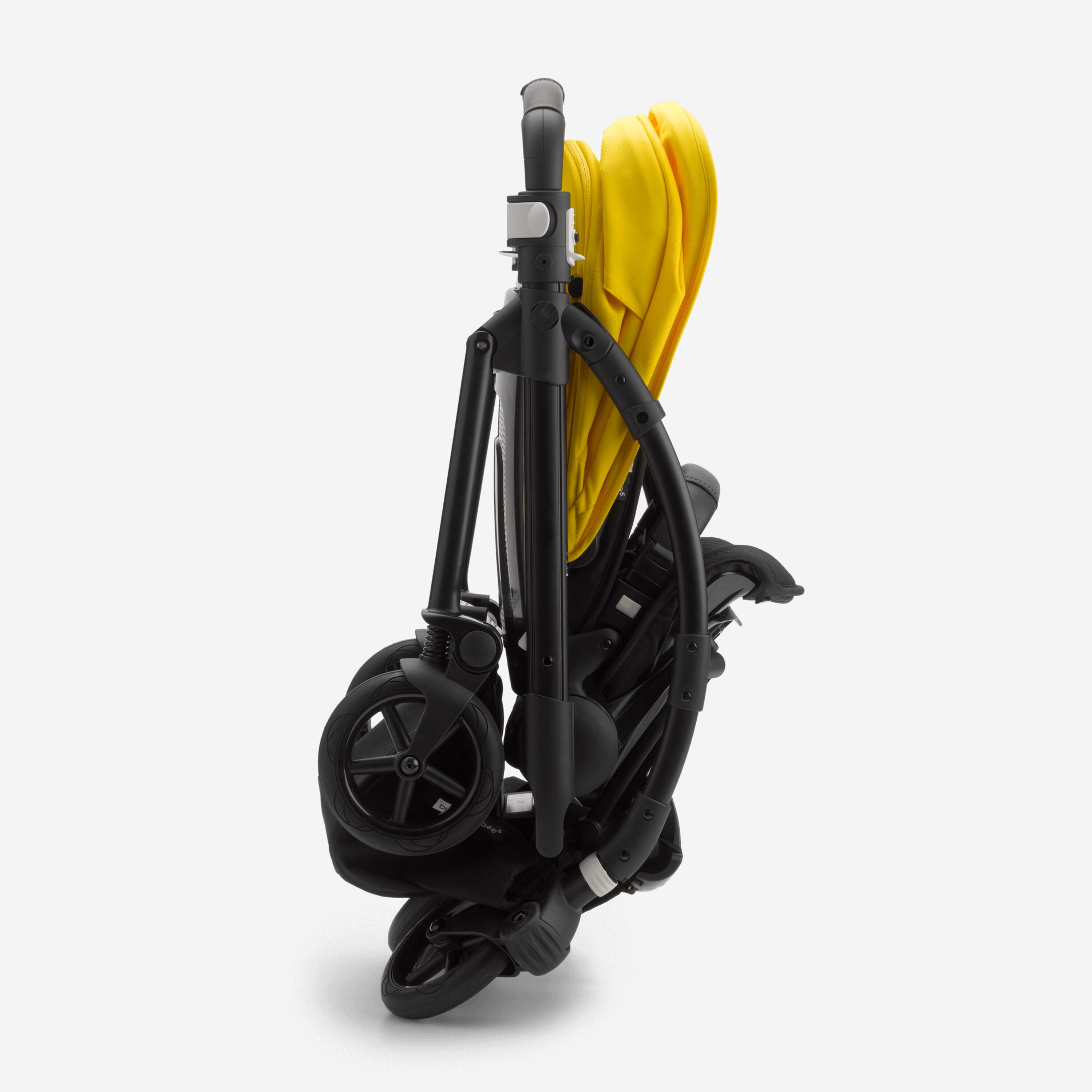 US - B6 bassinet stroller bundle black, black, lemon yellow - Main Modal Image Slide 7 of 15