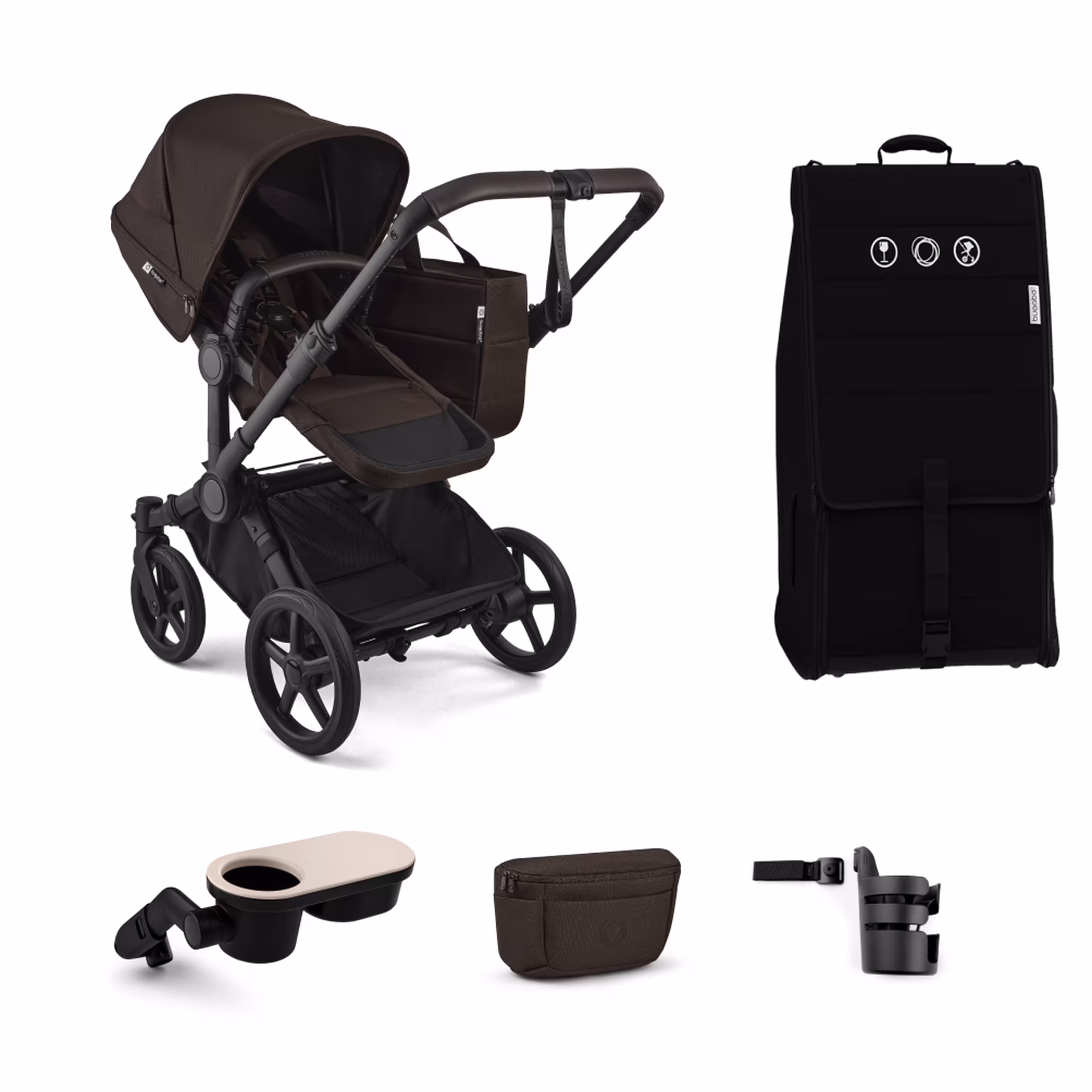 Bugaboo Donkey 6 2-1 Stroller Travel-ready Bundle - Main Modal Image Slide 1 of 6