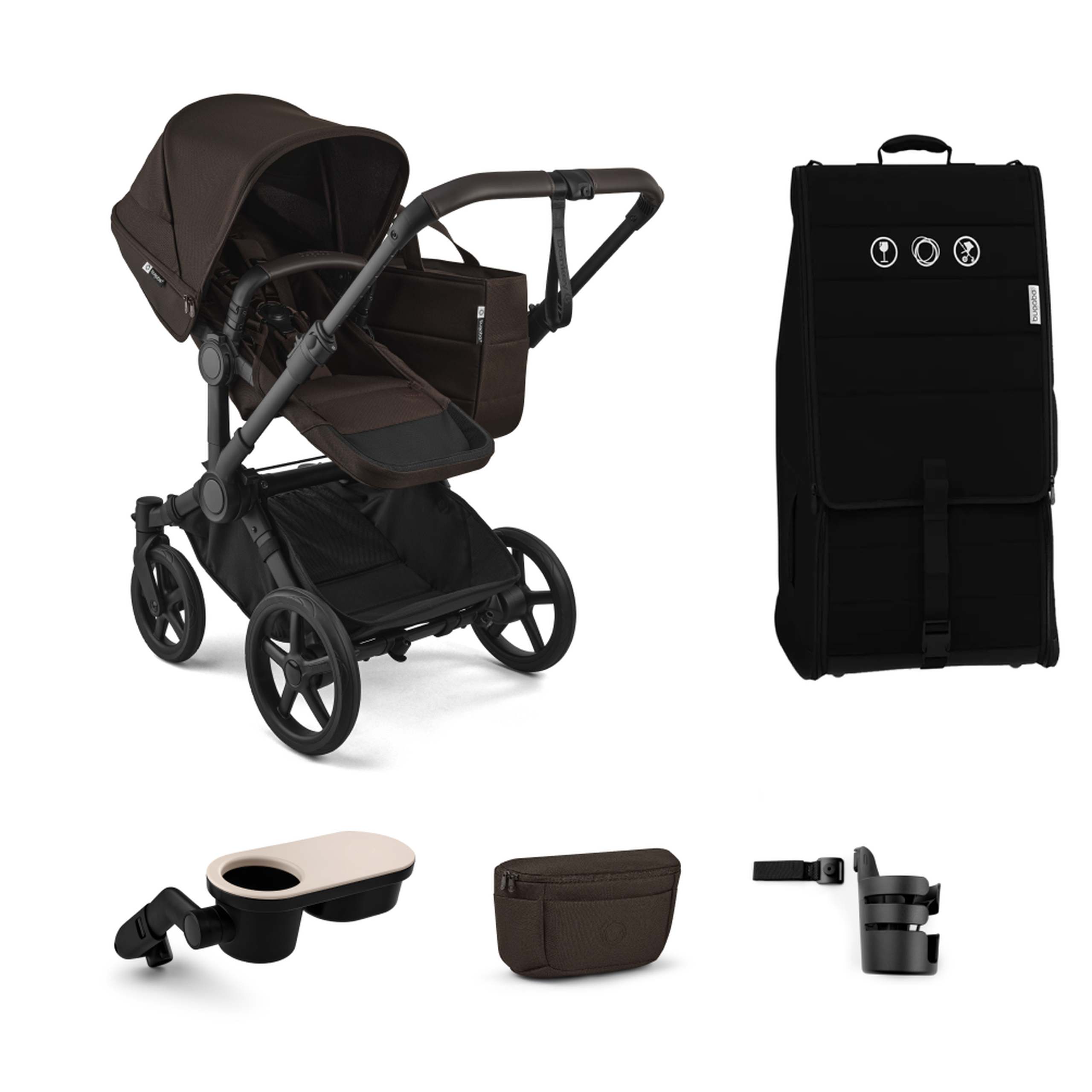 Bugaboo Donkey 6 2-1 Stroller Travel-ready Bundle - Thumbnail Slide 1 of 6