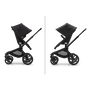 The Bugaboo Fox 5's reversible seat in two positions: facing parents or facing the world. - Thumbnail Modal Image Slide 8 of 16