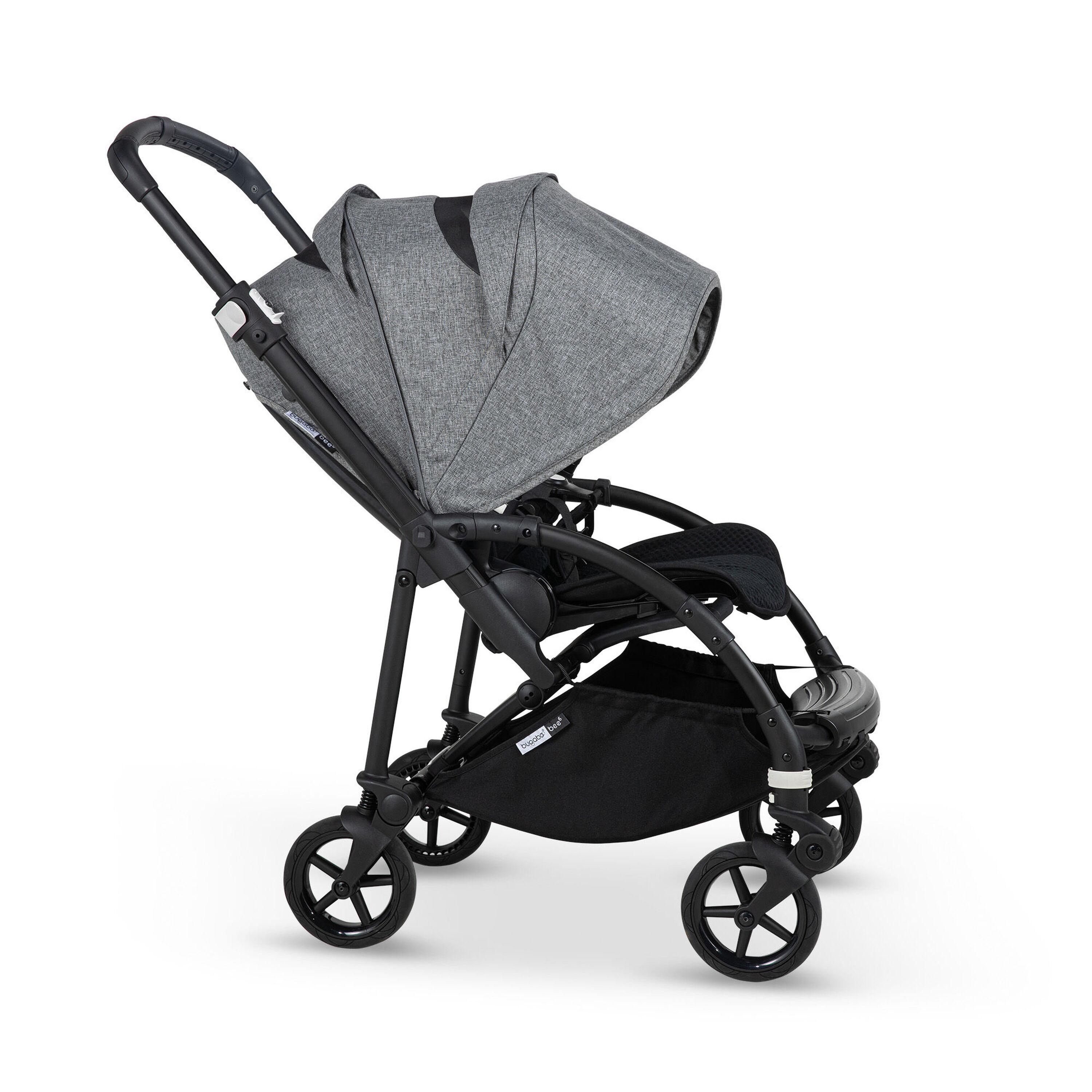 Bugaboo Bee6 sun canopy RW fabric NA GREY MELANGE - Main Modal Image Slide 11 of 23