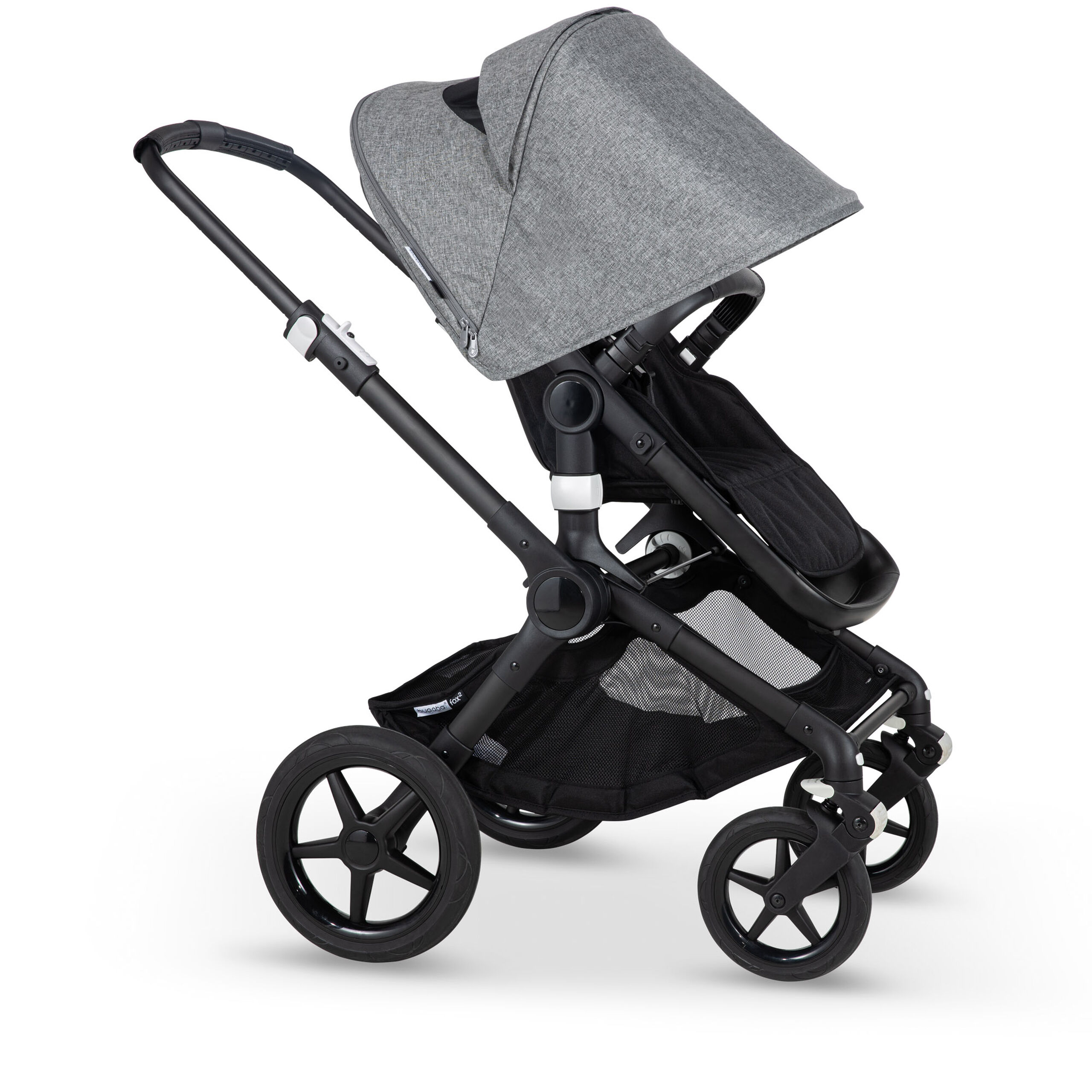 Bugaboo Fox2 sun canopy GREY MELANGE (NR) - Thumbnail Slide 4 of 21
