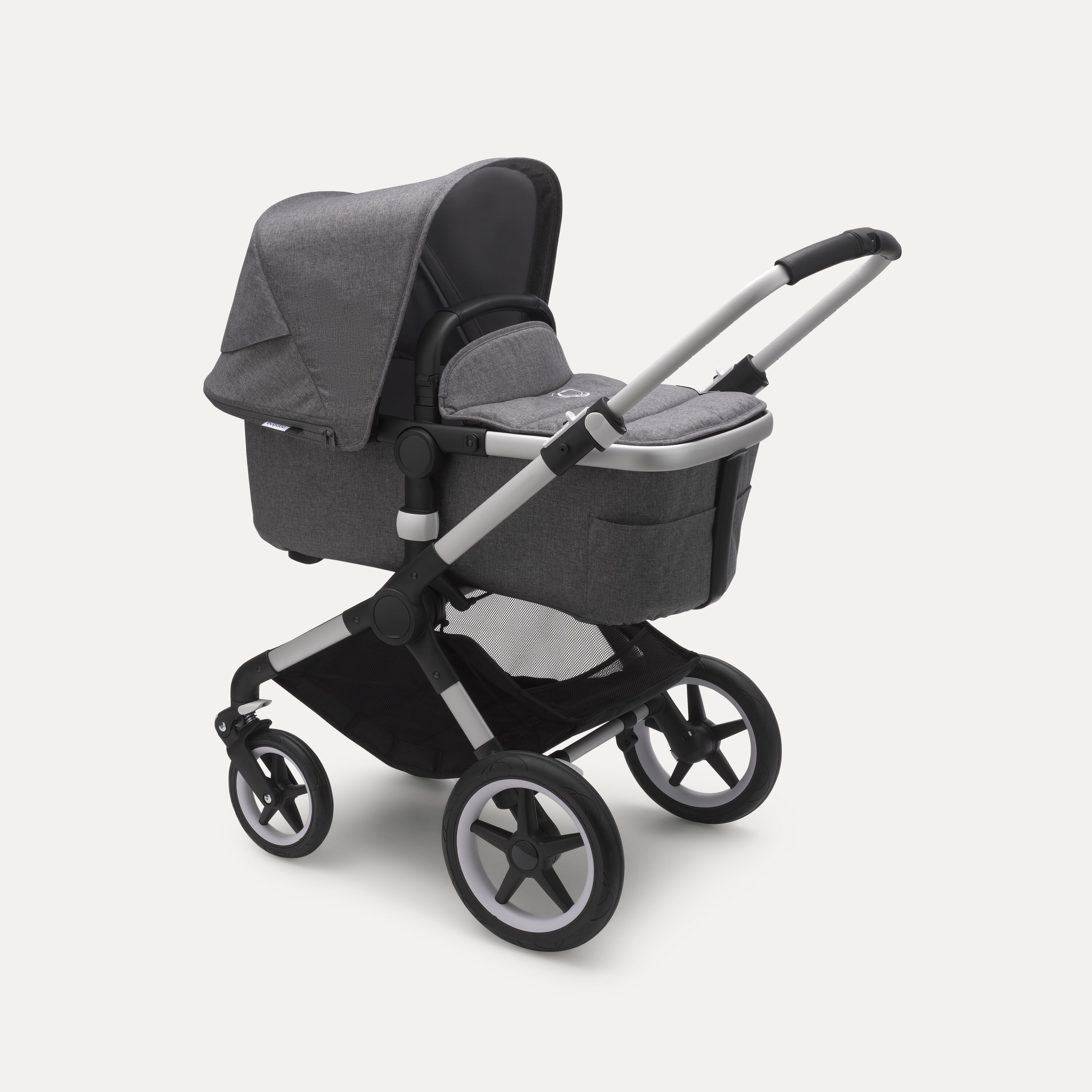 Refurbished Bugaboo Fox2 complete UK ALU/GREY MELANGE-GREY MELANGE - Main Modal Image Slide 1 of 4