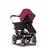 Refurbished Bugaboo Donkey2 mono complete ALU/BLACK-RUBY RED - Thumbnail Slide 2 of 2