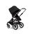 Bugaboo Fox 3 bassinet and seat stroller graphite base, midnight black fabrics, midnight black sun canopy - Thumbnail Slide 7 of 7