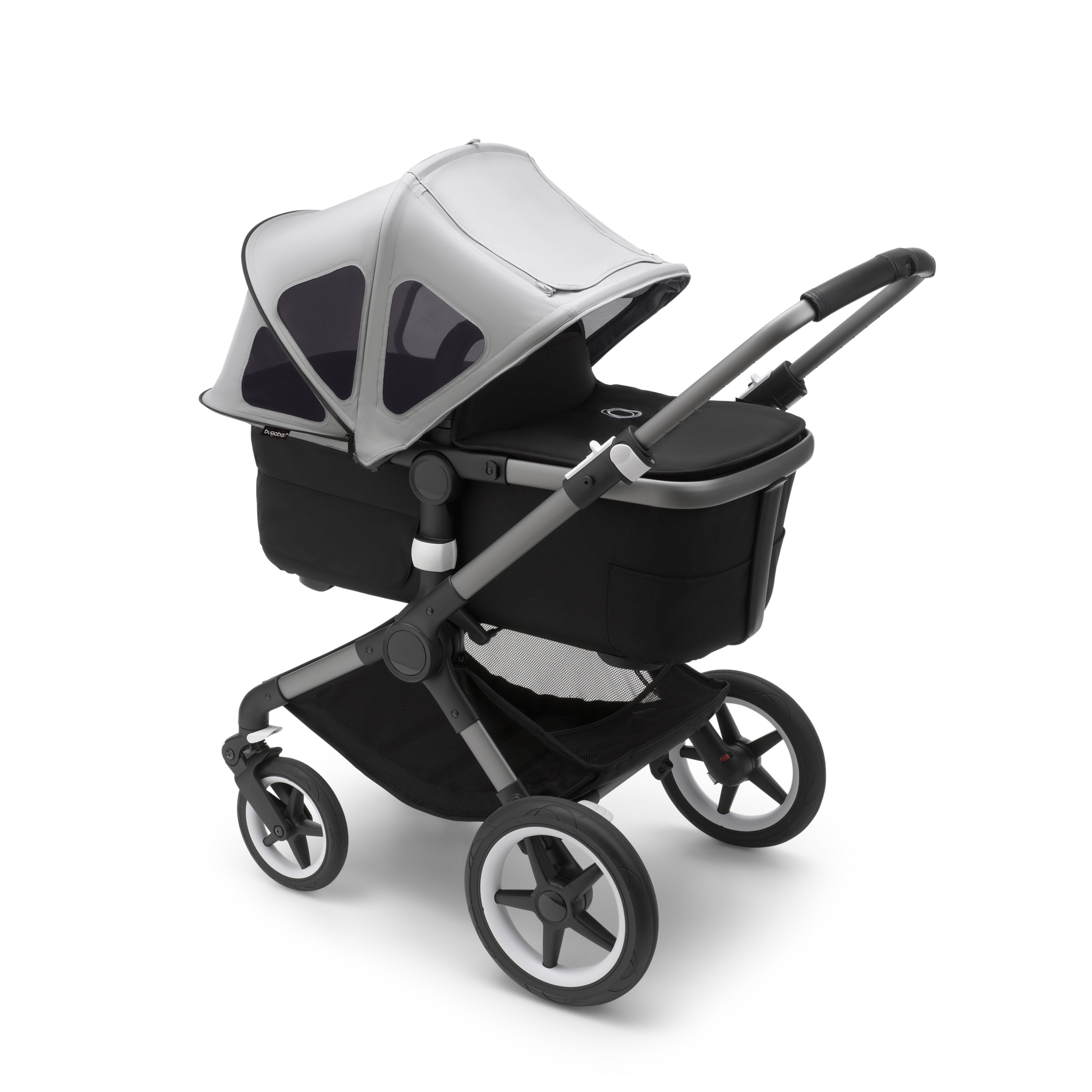 Bugaboo Fox2/Cameleon3 breezy sun canopy MISTY GREY - Thumbnail Slide 4 of 5