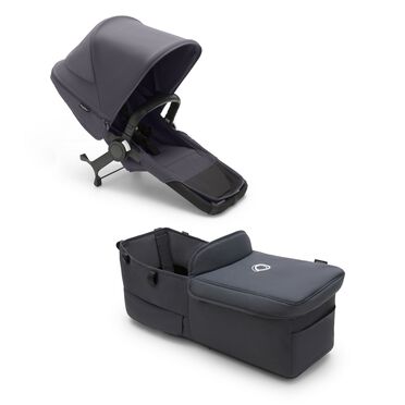 Bugaboo Donkey 5 Twin extension set complete AU STORMY BLUE-STORMY BLUE