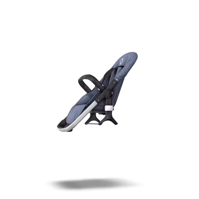 Bugaboo Fox seat fabric UK BLUE MELANGE - Main Image Slide 6 of 6