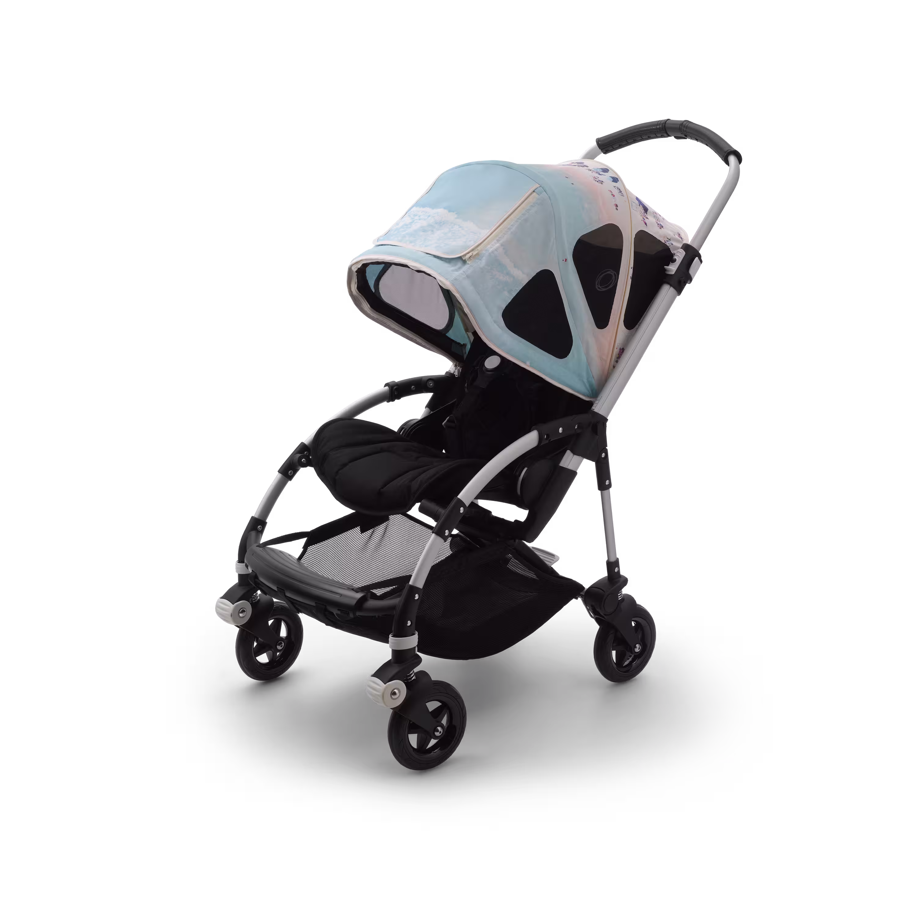 Refurbished Bugaboo Bee 5 breezy sun canopy GRAY MALIN - Main Modal Image Slide 5 of 6