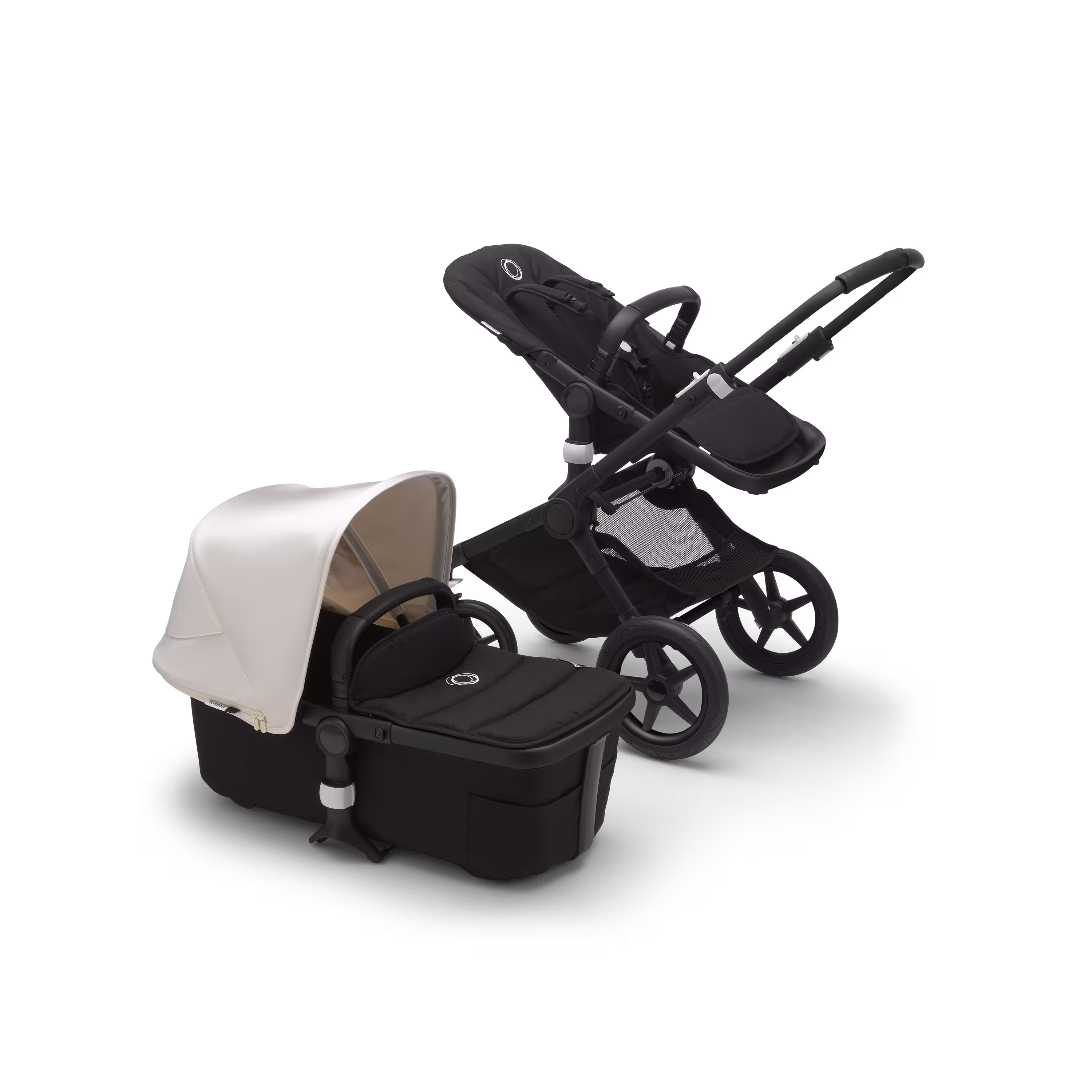 Refurbished Bugaboo Fox2 complete US BLACK/BLACK-FRESH WHITE - Main Modal Image Slide 1 of 3