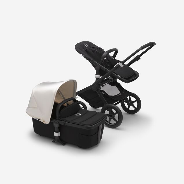 Refurbished Bugaboo Fox2 complete US BLACK/BLACK-FRESH WHITE - Main Image Slide 1 of 3