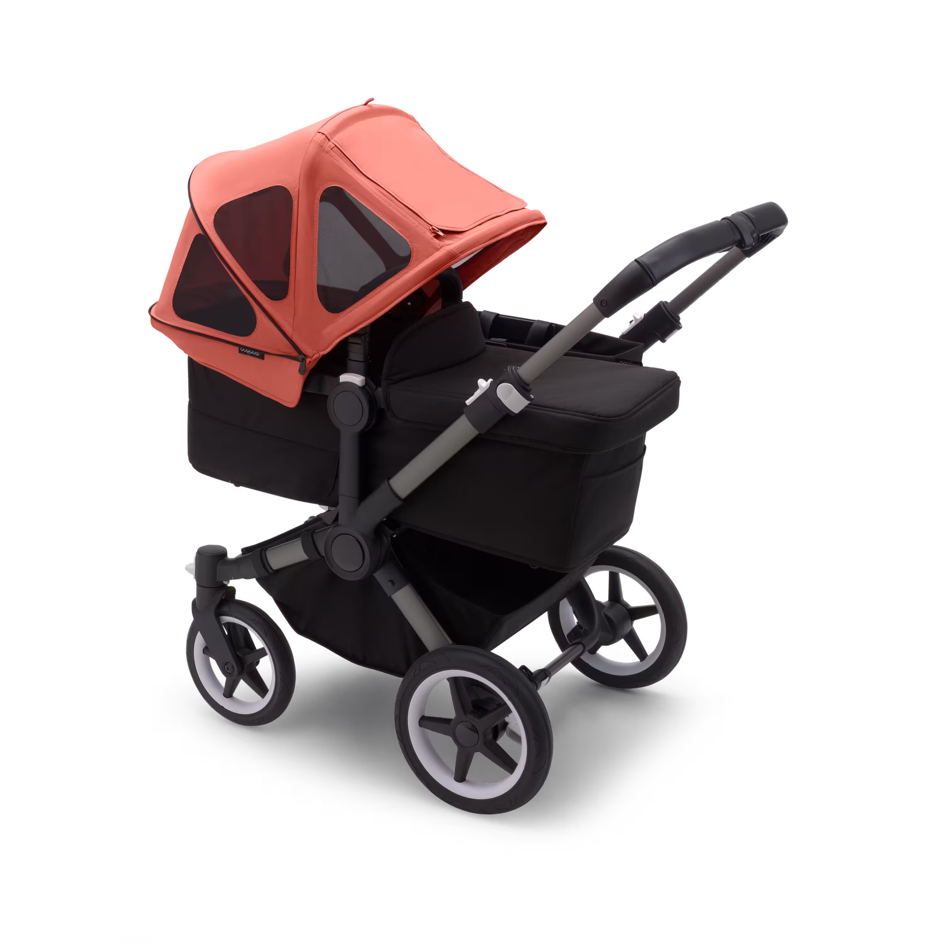 Bugaboo Donkey breezy sun canopy SUNRISE RED - Main Modal Image Slide 2 of 5