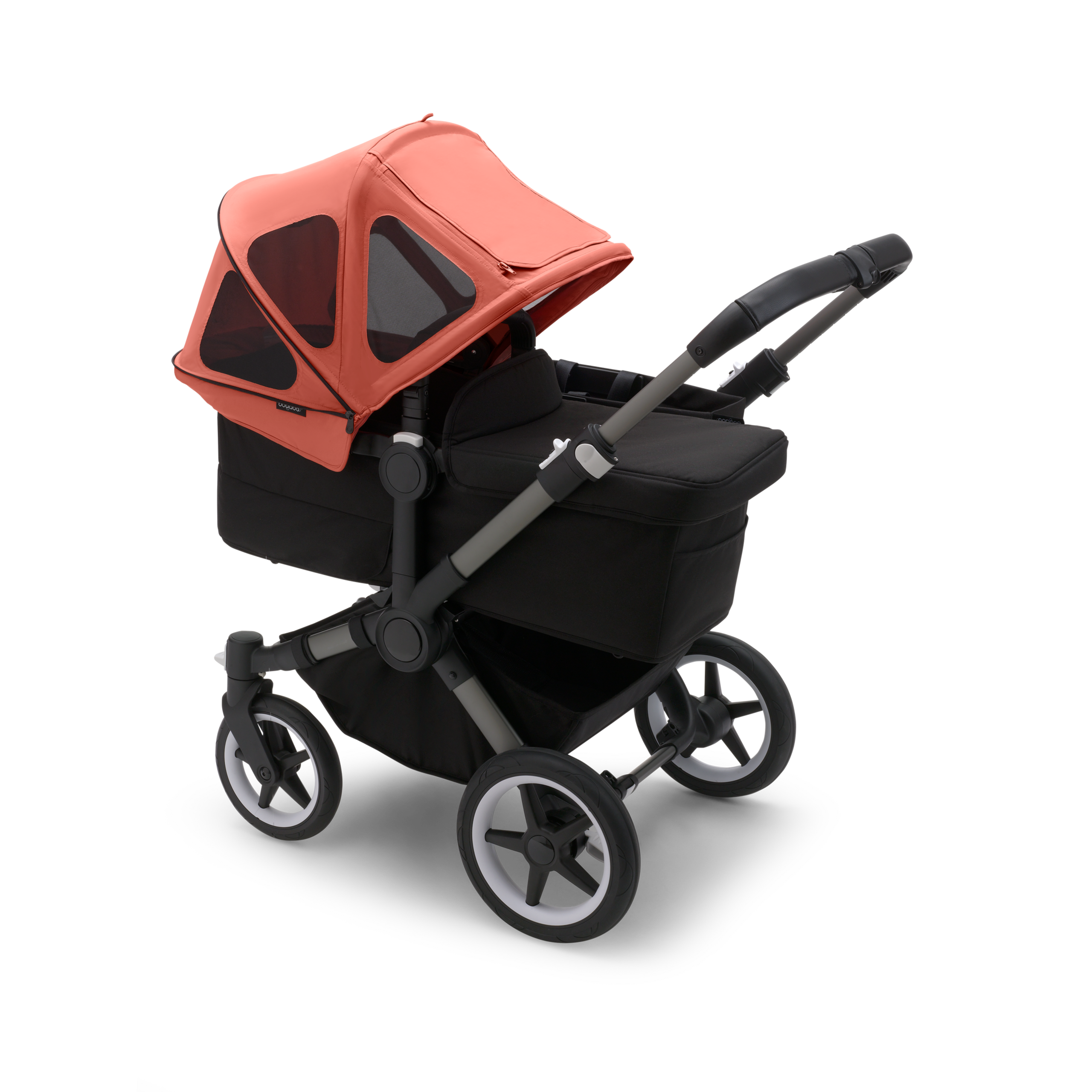 Bugaboo Donkey breezy sun canopy SUNRISE RED - Thumbnail Slide 3 of 4