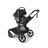 Bugaboo Kangaroo 2-in-1 stroller black base, forest green fabrics, forest green sun canopy - Thumbnail Slide 16 of 18