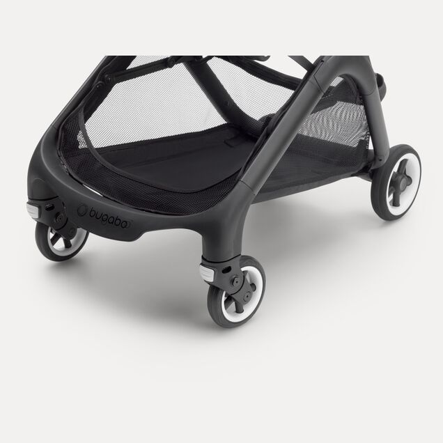 Bugaboo Butterfly travel stroller black base, forest green fabrics, forest green sun canopy - Main Image Slide 5 of 13