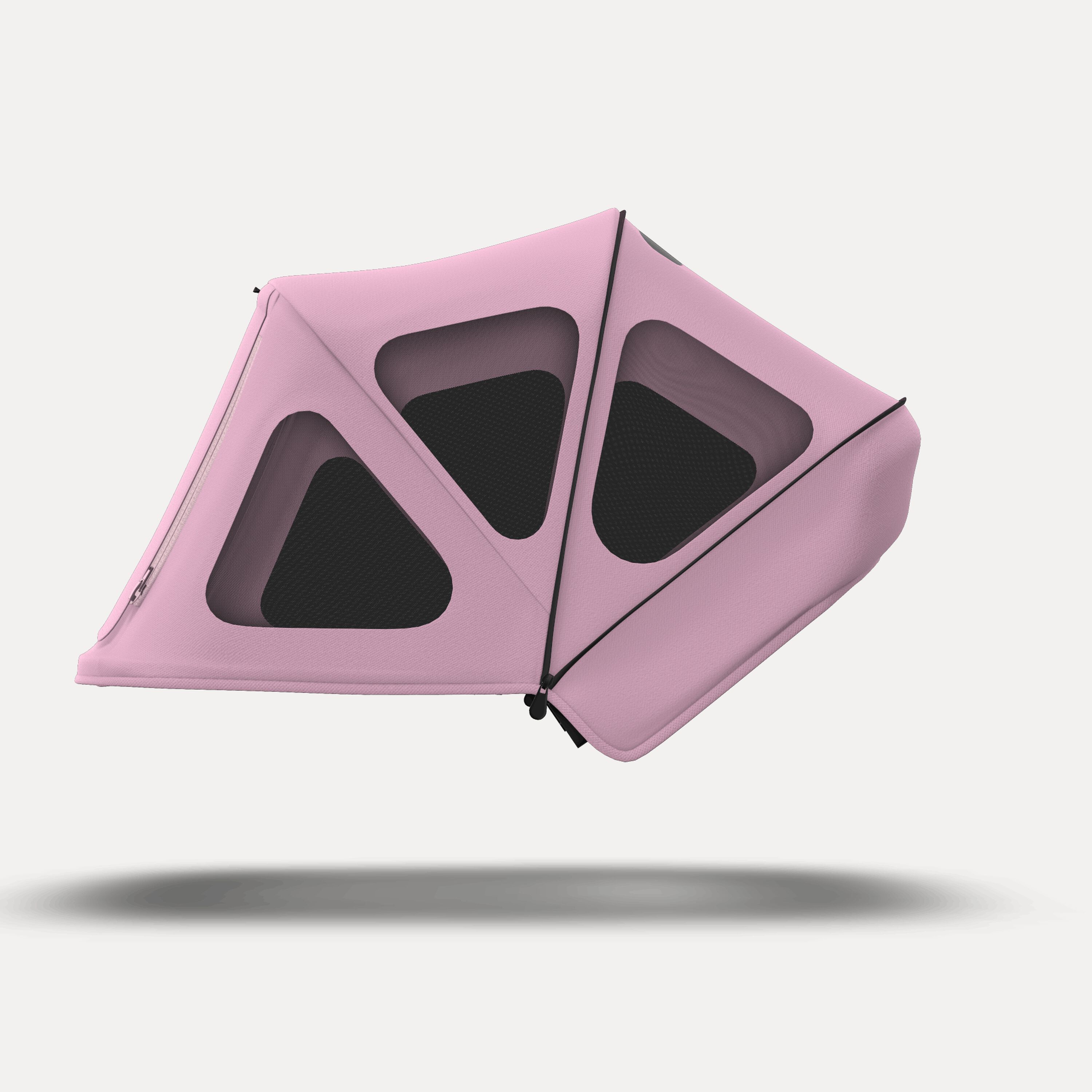 Refurbished Bugaboo donkey breezy sun canopy SOFT PINK - Main Modal Image Slide 6 of 7