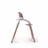 Side view of the Bugaboo Giraffe chair in neutral wood/white. - Thumbnail Slide 6 of 9
