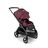 Bugaboo Dragonfly seat pram black base, dark cherry red fabrics, dark cherry red sun canopy - Thumbnail Slide 3 of 16