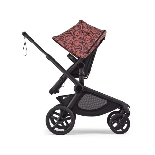 Bugaboo X Artipoppe Kangaroo Limited Edition 2-in-1 stroller black base, heritage black fabrics, bugaboo x artipoppe sun canopy - Main Image Slide 3 of 12