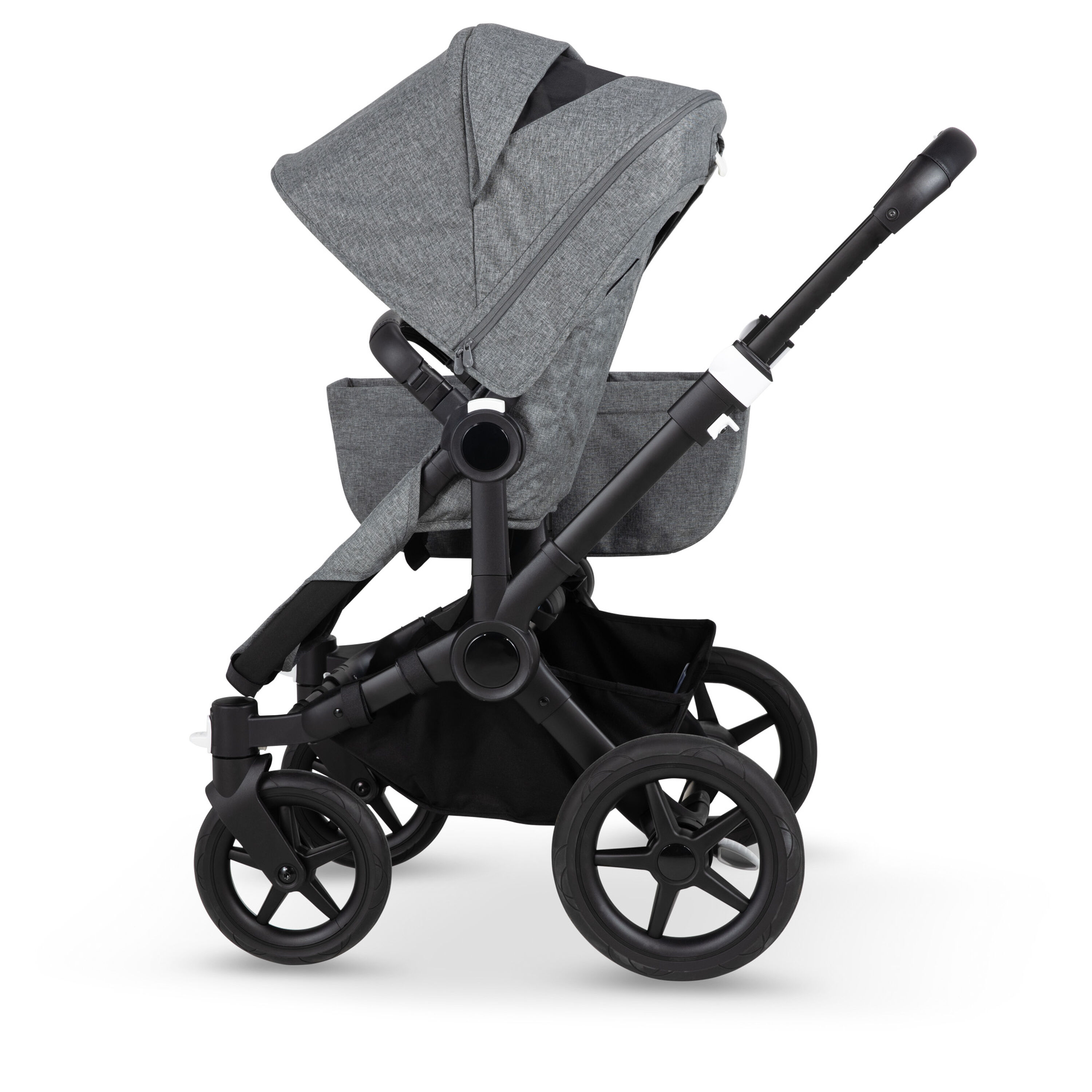 Refurbished Bugaboo donkey3 sun canopy GREY MELANGE - Main Modal Image Slide 4 of 22