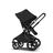 Bugaboo Fox 2 Seat and Bassinet Stroller black sun canopy, black style set, black chassis - Thumbnail Slide 1 of 6