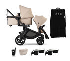 Kangaroo Tandem Stroller Travel-ready Bundle