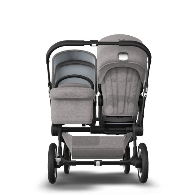 US - D2D stroller bundle black, mineral light grey - Main Image Slide 1 of 4